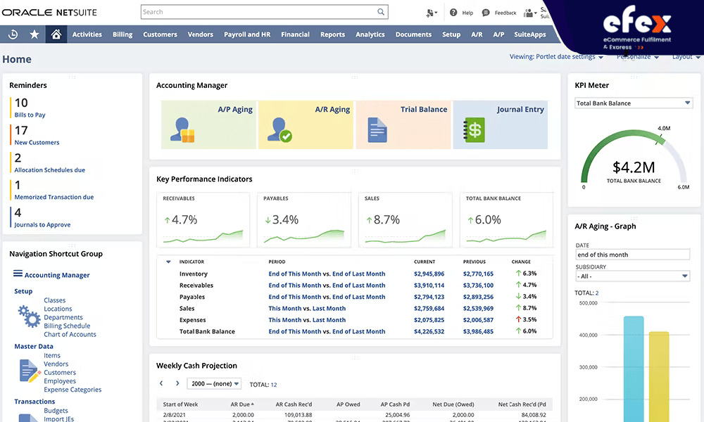     Netsuite interface