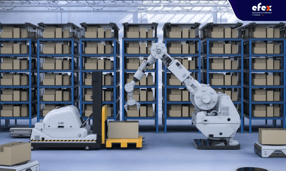 Invest in robotic technology to optimize warehouse space