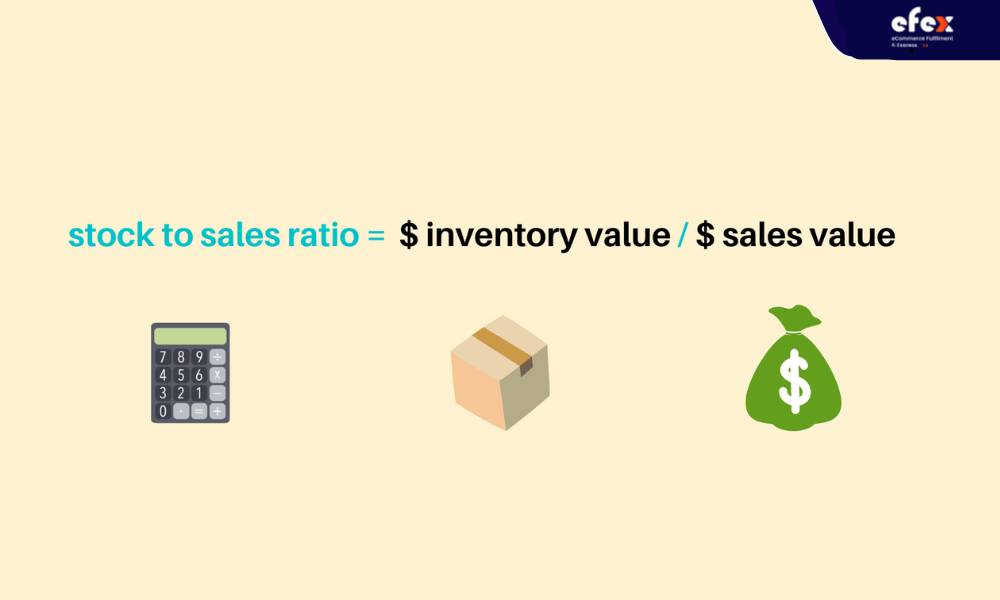 Stock-to-sales-ratio-KPI -formula