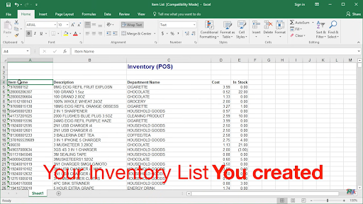 Your-Inventory-List-You-Created