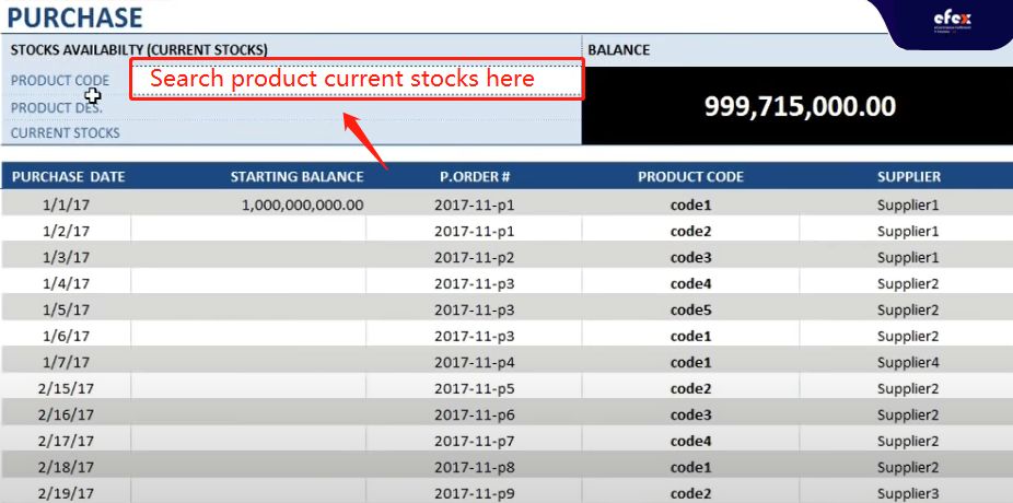 Track-current-stocks