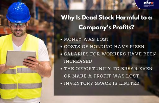 Why Is dead stock harmful to a company's profits?