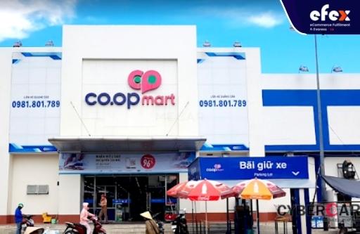Co.opmart supermarket in Tuy Hoa city