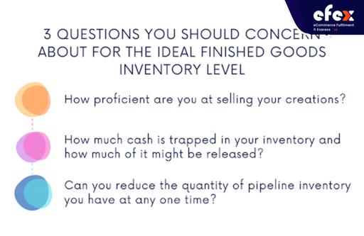 3 questions that can be answered just when your finished goods inventory is ideal
