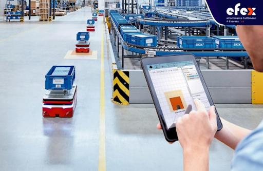 Coordinating humans and AI in warehouse management system
