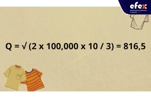 EOQ formula example