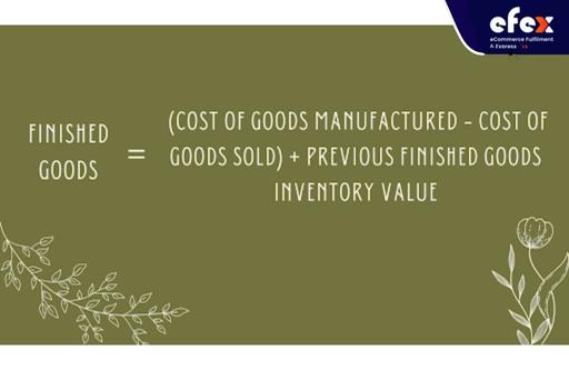 Finished goods formula