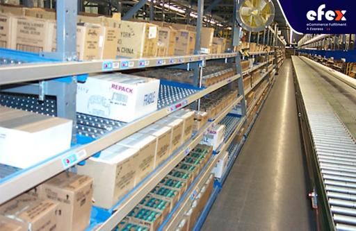 How do carton flow rack systems work