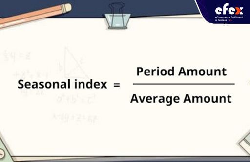 Seasonal index formula