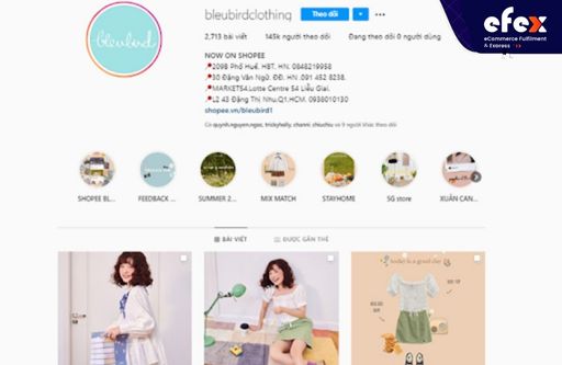 Thời trang - ngành hàng dễ bán trên instagram