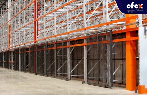 Warehouse security cage