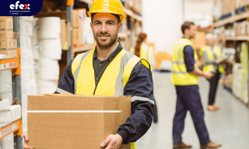 Picking products in the order fulfillment process