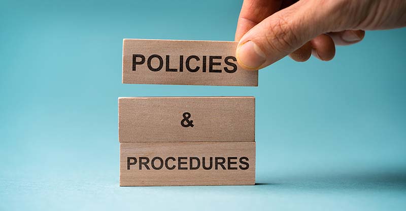 Warehouse policies and procedures