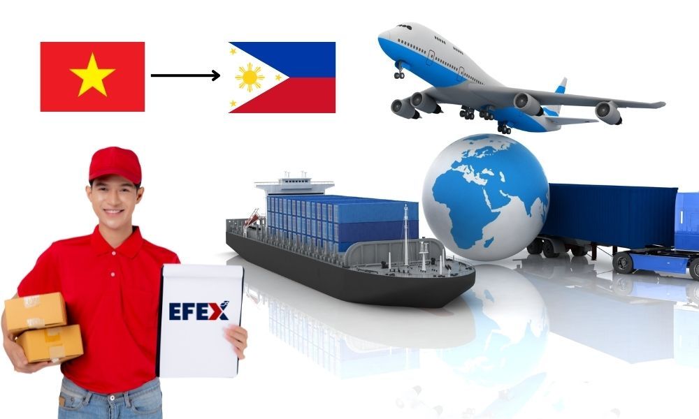 Dịch vụ gửi hàng thương mại điện tử đi Philippines tại EFEX