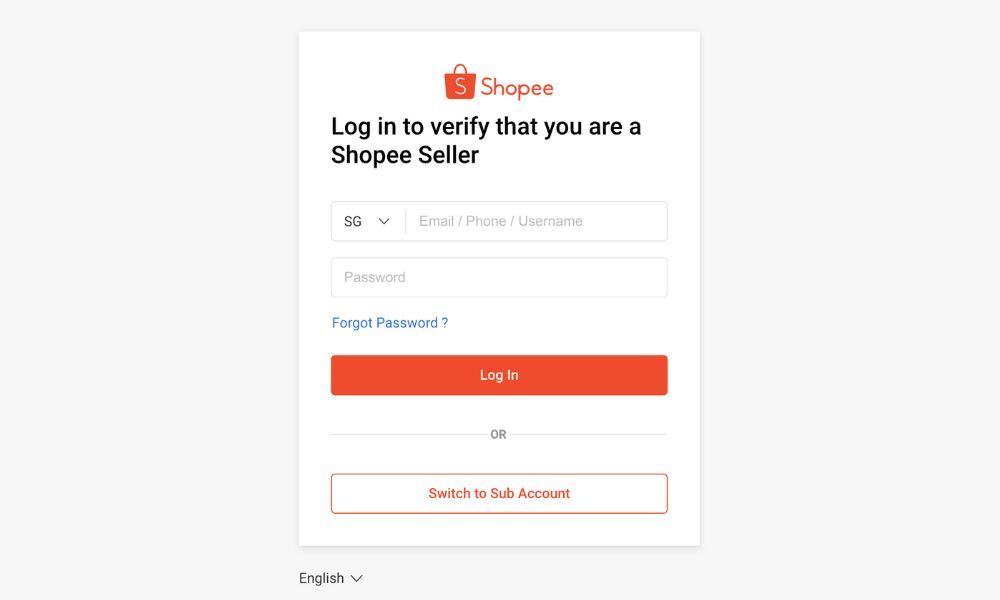 Create a Shopee Account easily