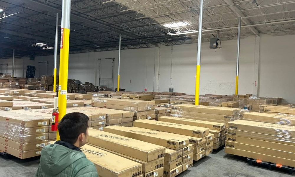 Efex fulfillment center in US