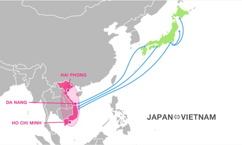 How to ship from Vietnam to Japan