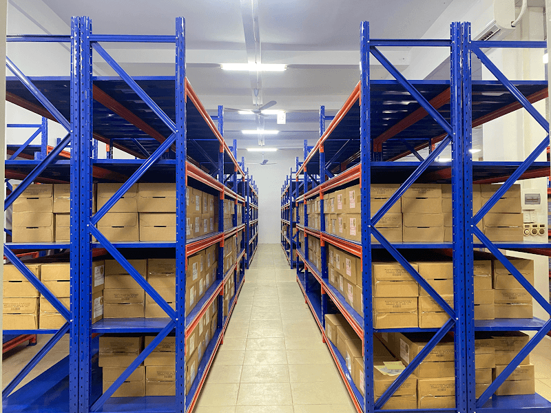 EFEX's warehouse system in the U.S. market. Photo: EFEX.