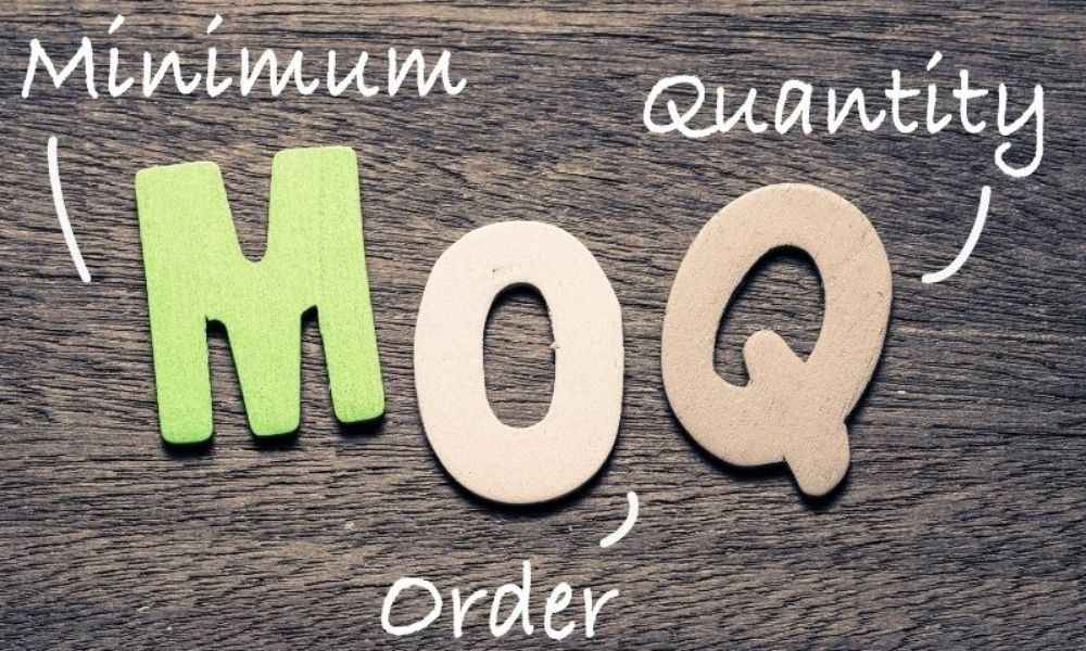 MOQ (Minimum Quantity Order) là số lượng sản phẩm đặt hàng tối thiểu của cơ sở sản xuất 