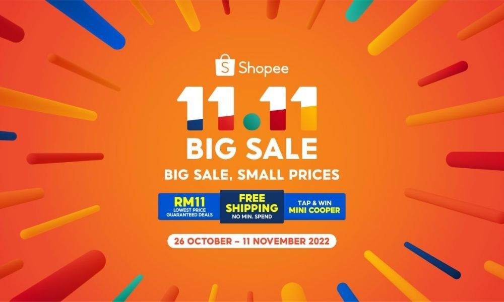   Shopee Double 11 is the biggest shopping festival