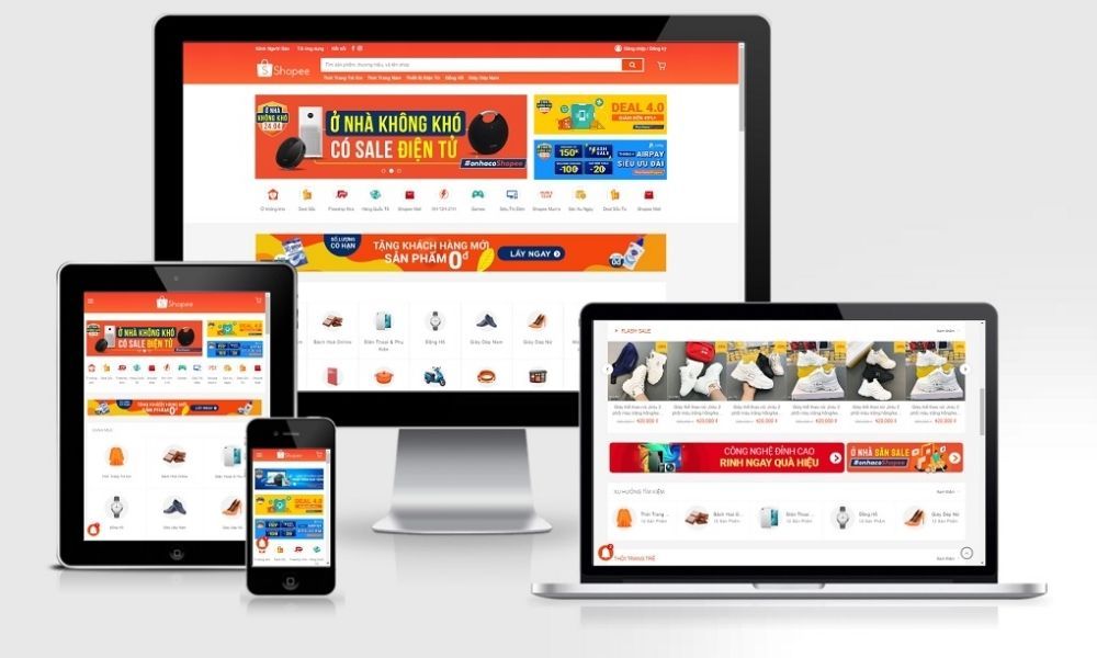 Shopee boasts a user-friendly interface on various devices