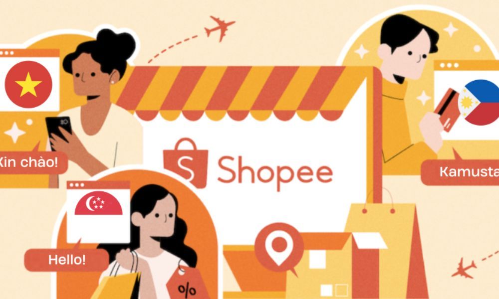 Shopee is available in 13 countries globally