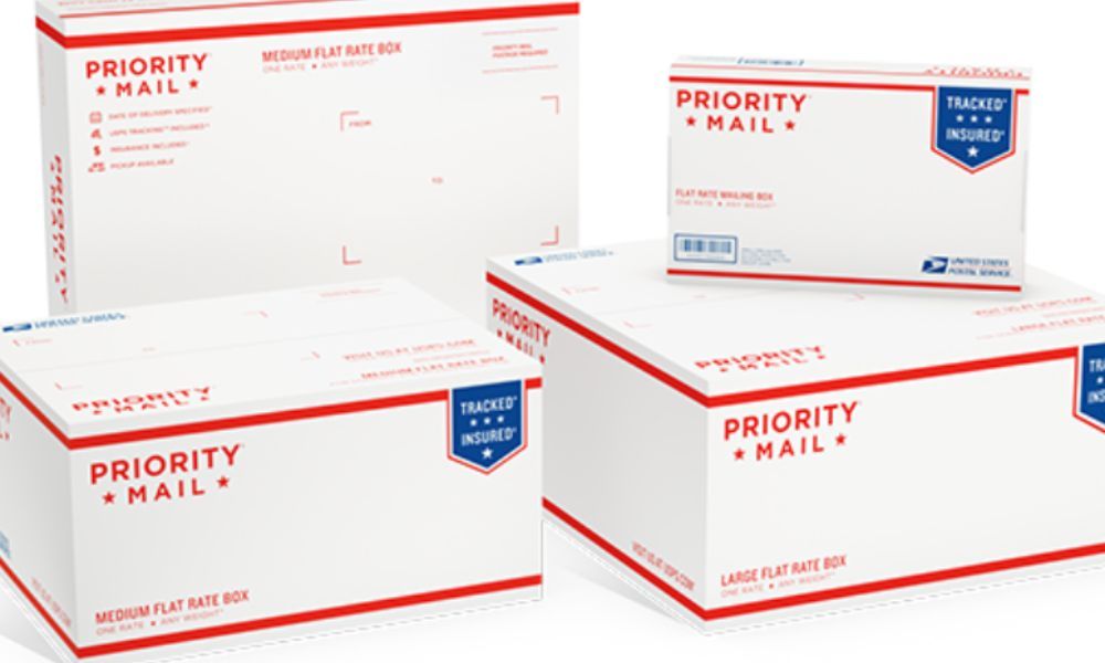 USPS Priority Mail services packages